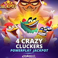 CRAZYRICH88 - 4 Crazy Cluckers PowerPlay Jackpot | cr88 cr88id cr88indo